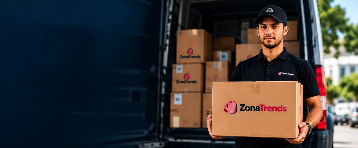 Entrega de pedidos de ZonaTrends en Colombia
